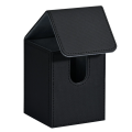 Card Deck Box, Card Case Holds 100+ Sleeved Cards, PU Leather Card Storage Box for Game Trading Cards.