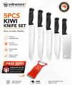 Kiwi knife set 5pc. 