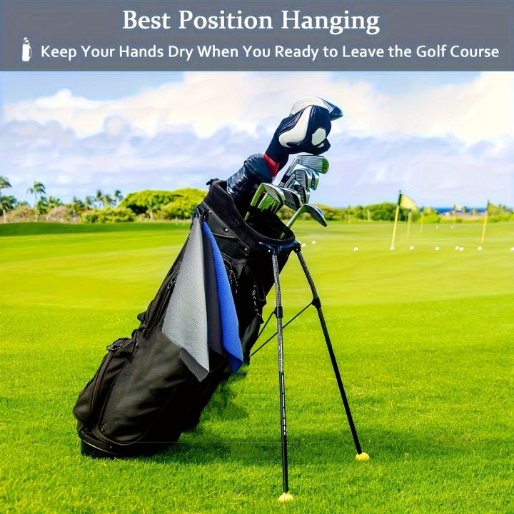 3pcs%20%EF%BC%8830*30cm%EF%BC%893Pack%20Microfiber%20Golf%20Towels%20for%20Golf%20Bags-%20Waffle%20Patterned%20Golf%20Towel%20%E2%80%93%20Machine%20Washable,%20Quick%20Dry%20and%20Super%20Ab%20-%20Image%202