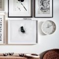 IKEA TROMMA Wall clock, low-voltage/white, 9 ¾ ". 