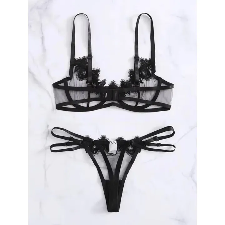 %20Lingerie%20for%20Women%20Underwear%20Panty%20Set%20Play%20See%20through%20Lace%20Bodysuit%20Babydoll%20Sleepwear%20-%20Image%203