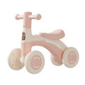 Baby Glider Bike Four-Wheel Toddler Walker Silent Wheels Anti-Tipping Children Balance Training Exercise Mini Ride-On Toys . 
