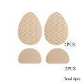 4 Pieces of Anti Slip  Shoe Sole Pads - Can Enhance Stability, Noise Reduction, and Protect Shoe Insoles. 