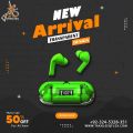 Transparent TWS Beautiful Unique Design Earbuds In Bar style new trend design cyberpunk edition. 