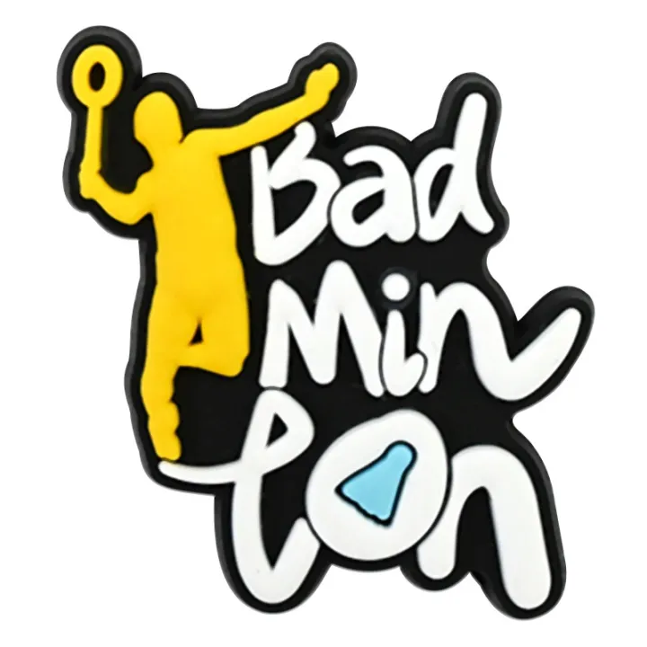 Badminton%20Sports%20Hole%20Shoe%20Charms%20PVC%20Clog%20Buckles%20Shuttlecock%20Racket%20Player%20Heart%20DIY%20Sandal%20Athlete%20Decor%20Sports%20Lover%20%20-%20Image%207