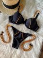 RUOTONGSEPT New  Push up Bikini Set Swimsuit Women's low-waist Swimwear For Female Two Piece Beachwear 2023 Bathing Suit. 