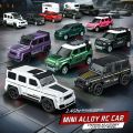 Newest RC Car MINI Alloy 1/64 Upgraded Remote Control Car Convenient to Carry 60 Minutes of Work Time Children's Toys.