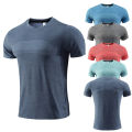 Compression T Shirt Men Bodybuilding Short Sleeve Running T-shirt Quick Dry Fitness Tight Gym Workout Sport t-shirt Rashgard.