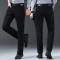 Men Classic Advanced Fashion Brand Jeans Jean Homme Man Soft Stretch Black Biker Masculino Denim Trousers Mens Pants Overalls. 