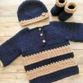 Best Quality Woolen Sweater for Babies -Baby Baba Crochet set -Handmade Crochet Sweater. 