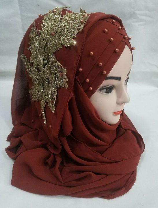 ladies%20Fancy%20Hijab%20New%20Available%20Bunch%20Turkish%20Bridal%20Stylish%20Scarf%20-%20Image%206