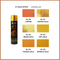 Bosny spray paint gold spray paint 18kt #180 181 182 183 184 185 boss KT Gold Effect Size 200 cc.. 
