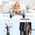Q03 360 Degree Auto Face Tracking Gimbal Smart Selfie Stick AI With Gesture Control & Auto Tracking Photo Video Studio Shooting. 