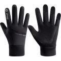 Men Winter Outdoor Warm Full Finger Gloves Waterproof Anti-Slip Touch Screen Compatible Cycling Sports Gloves Thickened Warm. 