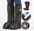 Sogo fashion motorcycle special anti-slip rain cover easy storage 41cm high tube reflective triangle stickers jy8201. 