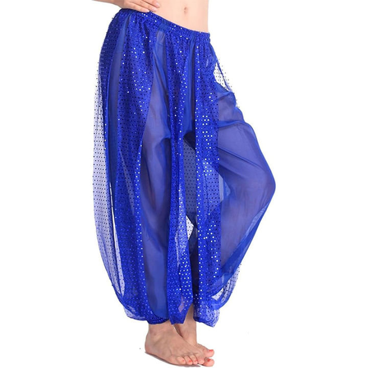 Chiffon%20Belly%20Dance%20Harem%20Pants%20Arabic%20Halloween%20Lantern%20Shiny%20Sequins%20Pants%20Fancy%20Pants%20%20Bloomers%20Trousers%20%20For%20Dancing%20Women%20-%20Image%202