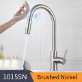 Smart Touch Kitchen Faucets Crane For Sensor Kitchen Water Tap Sink Mixer Rotate Touch Faucet Sensor Water Mixer KH-1015.
