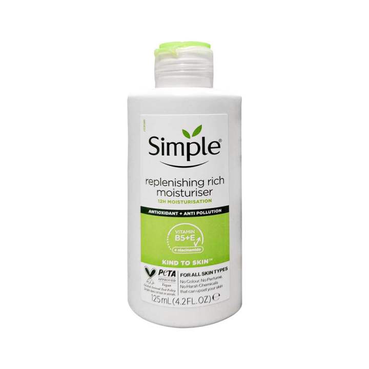 Simple Kind to Skin Replenishing Rich Moisturizer 125ml