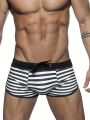 Comfortable swimsuit/clothing/swimsuit, men's quick drying stripe design, suitable for beaches and hot springs. 