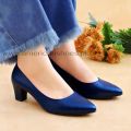 American Block Heel Pumps & Court Shoes Classic Design Elegant Heels for Everyday Wear European Coat Shoes. 