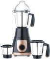 Bajaj GX-3701 750W Mixer Grinder with Nutri-Pro Feature, 3 Jars, Black. 