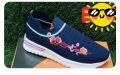Female and Ladies Cotton Sneakers | Womens Regular Useable Walking Keds | Flower Sneakers. 