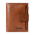 Men's Korean version wallet, short, personalized, student multi slot wallet, 30% off, youth vertical multifunctional wallet. 