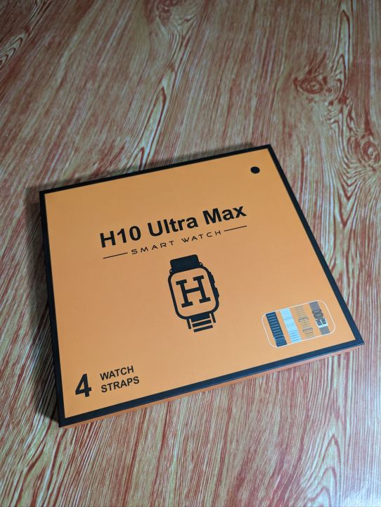 H10%20Ultra%20Max%20Smartwatch%20with%204%20Watch%20Straps%20-%20Image%202