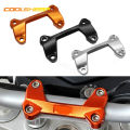 Motorcycle Accessories FOR DUKE390 DUKE125 DUKE200 Handlebar Risers Top Cover Clamp Aluminum For DUKE 125 200 390 DUKE 2006-2015. 