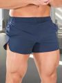 Summer Men's Sports Shorts Quick Drying, Breathable Athletic Training Shaping Sports and Leisure with Pockets, Elastic Waistband. 