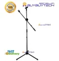 Iremax microphone stand with mic stand, 105-175 m high-low adjustable boom arm.. 