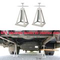 2PCS Aluminum Alloy Adjustable Dumble RV Stabilizer Jacks Camper Leveling Blocks for Trailer Camper Motorhome No More Swaying. 