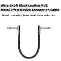 1/3/6PCS Electric Guitar Effect Pedal Patches Cable/6.35mm Flat Cord/Low Noise Shielded Cable/Pedal Board Cable(15/30/50CM).