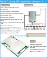 6S 7S 8S 24V 50A 100A 130A Li-ion Lifepo4 Lithium Battery Protection Board BMS Balance electrical tool RV Inverter Backup Power. 