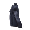 Men's Oxford Chest Bag | Casual MEDIUM Crossbody Shoulder Bag | Small Diagonal Bag for Men and Women | Black.