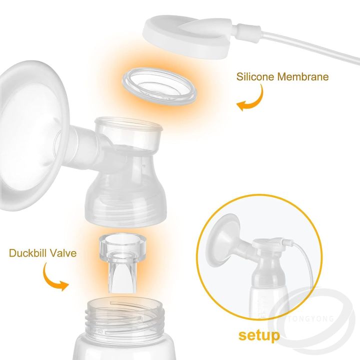 8Pcs%20Duckbill%20Valves%204Pcs%20Silicone%20Diaphragm%20Set%20Compatible%20with%20Momcozy%20M5%20Electric%20Breast%20Pump%20Replacement%20for%20Pump%20Efficiency%20-%20Image%206