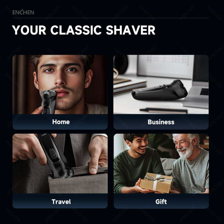 ENCHEN%20Blackstone%20Electrical%20Rotary%20Shaver%20for%20Men%203D%20Floating%20Blade%20Washable%20Type-C%20USB%20Rechargeable%20Shaving%20Beard%20Machine%20-%20Image%206