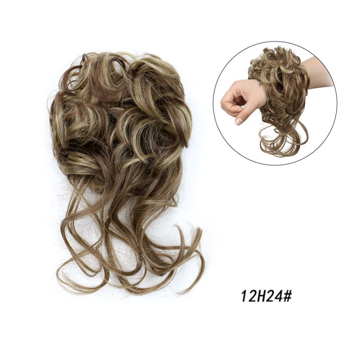 Synthetic%20Hair%20Bun%20Wig%20For%20Women%20Elastic%20%20Band%20Hair%20Extentions%20Chignon%20Heat%20Resistant%20Bun%20Black%20Brown%20-%20Image%208