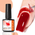 8ml Nail Peel Off Liquid Anti-Overflow Glue Edge Latex Tape, Peel OffCuticle Guard Nails Finger Lacquer Protector, Nail Polish. 