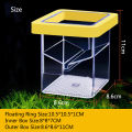 Acrylic Floating Fish Breeding Isolation Box Aquarium Breeder Feeder Fish Tank Hatching Incubator Aquarium Hatchery Accessory. 