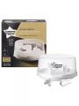 Tommee Tippee Microwave Steam Sterilizer for Baby Bottles and Accessories, Kills Viruses and 99.9% of Bacteria, 4-Minute Sterilization Cycle. 