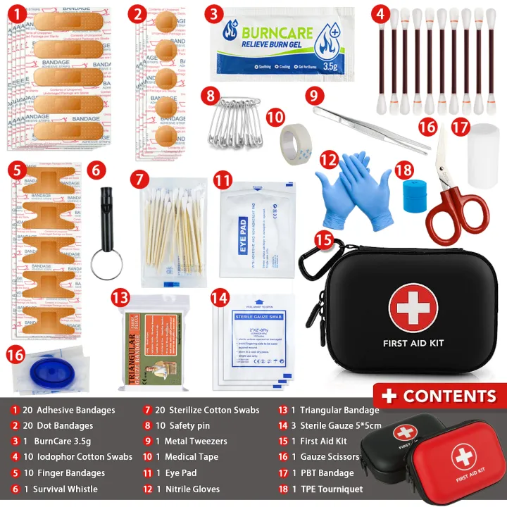 103pcs%20Portable%20Emergency%20Medical%20First%20Aid%20Bag%20Kit%20For%20Household%20Outdoor%20Travel%20Camping%20Equipment%20Medicine%20Survival%20-%20Image%207