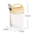 430ML Oat Cup Nut Yogurt Salad Cup Leakproof Glass Cup Oats Container With Lid Spoon Breakfast Cups Kitchen Item. 