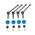 Metal Upgrade Front and Rear Propshaft 12mm Adapter For Wltoys 144001 144002 144010 124016 124017 124018 124019 RC Car Parts.