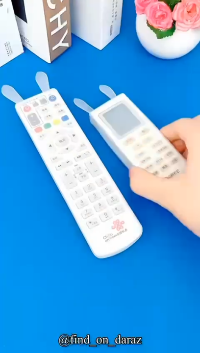 Silicone Rabbit Protector Remote Control Remote Cover Silicon Remote Cover TV Remote Protector Remote Pouch ...