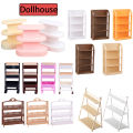1Pc 1/12 Dollhouse Display Shelf Bread Rack Flower Stand Model Dollhouse Mini Furniture Decoration Dolls House Accessories.