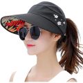 Summer Sun Hats for Women Wide Brim Sun Hat UV Protection Caps Floppy Beach Packable Visor Protection Sports Sun Hat. 