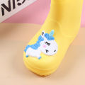 Fufu shop kids rain shoes cute fashion unicorn boots non-slip sole shoes. 