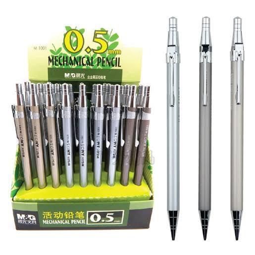 M&G Metal body mechanical Pencil pack of 1pc 0.5mm