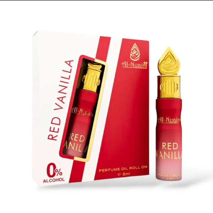 Red Vanilla Attar – 6ml Long-Lasting Premium Fragrance | Alcohol-Free ...